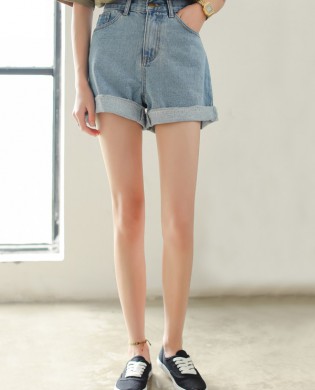 Quần short jean xắn gấu thời trang TQ1162