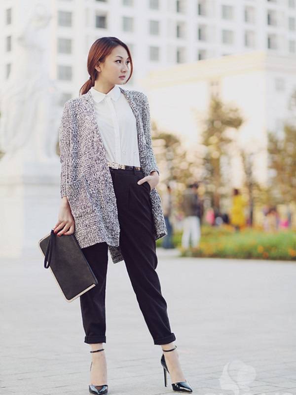 Thanh lịch khi đến công sở.