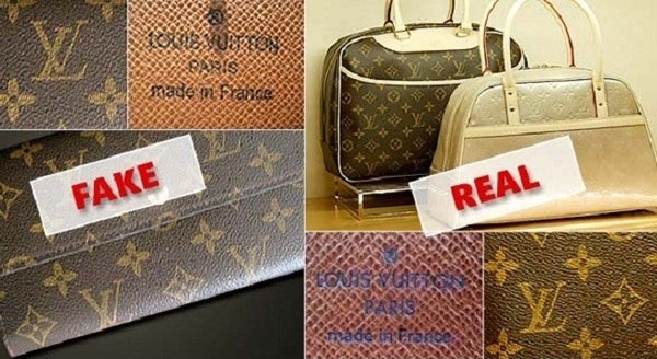 Phân biệt túi xách hiệu Louis Vuitton thật và giả