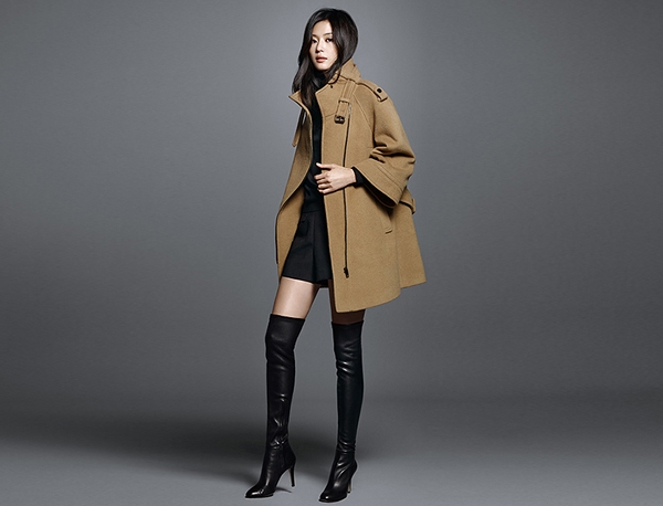 Mặc áo khoác dạ đẹp như sao Hàn Jeon Ji Hyun