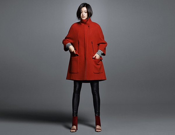 Mặc áo khoác dạ đẹp như sao Hàn Jeon Ji Hyun để đẹp nhẹ nhàng