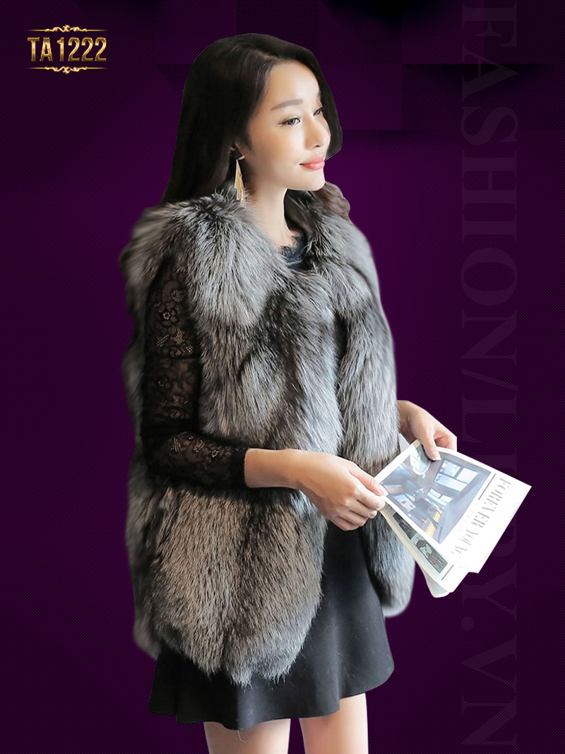  Kiểu dáng áo lông thú nữ Hàn Quốc gile sang chảnh, trẻ trung và năng động