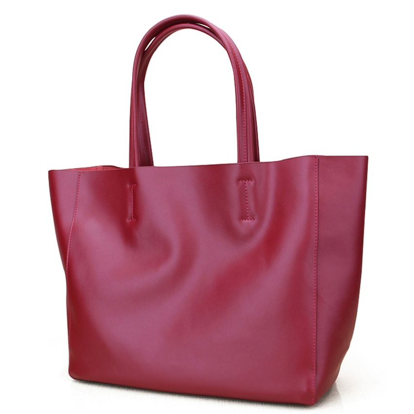 Túi xách tay big size phong cách Âu Mỹ màu đỏ đẹp TU1546